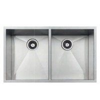 Undermount 304 Stainless Steel Double Bowl Kitchen Sink